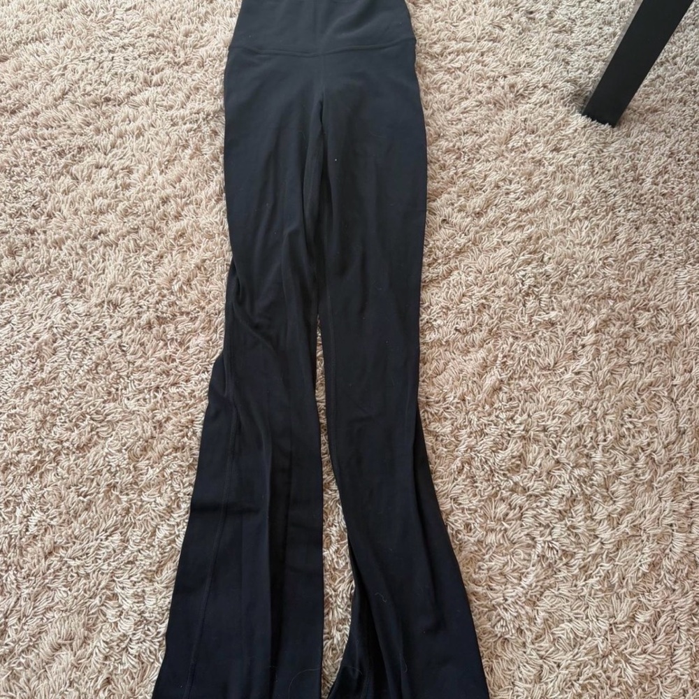 Athleta Black High-Rise Flare Pants
